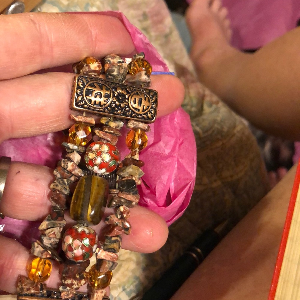 Beautiful stones and rock like beads